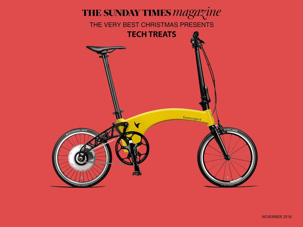 Hummingbird Electric featured in Sunday Times Magazine